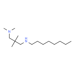 ChemSpider 2D Image | N,N,2,2-Tetramethyl-N'-octyl-1,3-propanediamine | C15H34N2