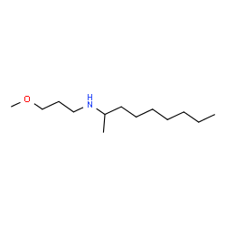 ChemSpider 2D Image | N-(3-Methoxypropyl)-2-nonanamine | C13H29NO