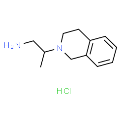 ChemSpider 2D Image | 2-(3,4-dihydroisoquinolin-2(1H)-yl)propan-1-amine hydrochloride | C12H19ClN2