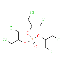 ChemSpider 2D Image | Tris(1,3-dichloro-2-propyl)phosphate | C9H15Cl6O4P