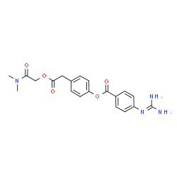 ChemSpider 2D Image | Camostat | C20H22N4O5