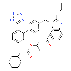 ChemSpider 2D Image | Candesartan cilexetil | C33H34N6O6