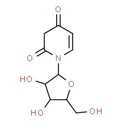 ChemSpider 2D Image | 1-Pentofuranosyl-2,4(1H,3H)-pyridinedione | C10H13NO6