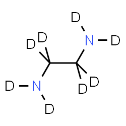 ChemSpider 2D Image | 1,2-(~2~H_4_)Ethane(~2~H_4_)diamine | C2D8N2
