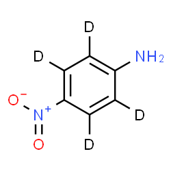 ChemSpider 2D Image | 4-Nitro(~2~H_4_)aniline | C6H2D4N2O2