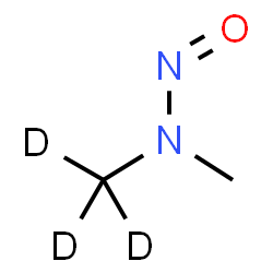 ChemSpider 2D Image | N-Nitrosodimethyl-1,1,1-d3-amine | C2H3D3N2O