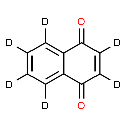 ChemSpider 2D Image | 1,4-(~2~H_6_)Naphthalenedione | C10D6O2