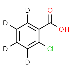 ChemSpider 2D Image | 2-Chloro(~2~H_4_)benzoic acid | C7HD4ClO2
