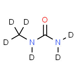 ChemSpider 2D Image | 1-(~2~H_3_)Methyl(~2~H_3_)urea | C2D6N2O