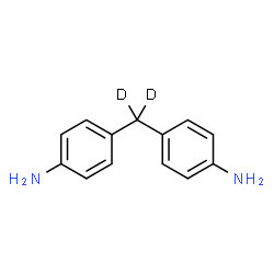 ChemSpider 2D Image | 4,4'-Methylene-d2-dianiline | C13H12D2N2