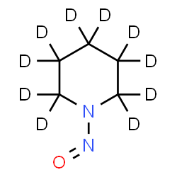 ChemSpider 2D Image | 1-Nitroso(~2~H_10_)piperidine | C5D10N2O