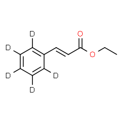 ChemSpider 2D Image | Ethyl (2E)-3-(~2~H_5_)phenylacrylate | C11H7D5O2