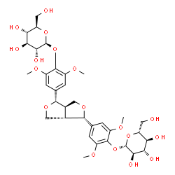 ChemSpider 2D Image | Eleutheroside D | C34H46O18