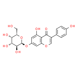 ChemSpider 2D Image | 5-Hydroxy-3-(4-hydroxyphenyl)-4-oxo-4H-chromen-7-yl alpha-L-galactopyranoside | C21H20O10