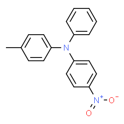 ChemSpider 2D Image | 4-Methyl-N-(4-nitrophenyl)-N-phenylaniline | C19H16N2O2