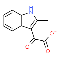 ChemSpider 2D Image | Methyl3-indoleglyoxylate | C11H8NO3