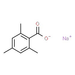 ChemSpider 2D Image | Sodium 2,4,6-trimethylbenzoate | C10H11NaO2