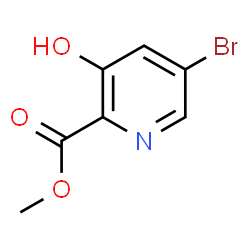 ChemSpider 2D Image | Methyl 5-bromo-3-hydroxypicolinate | C7H6BrNO3
