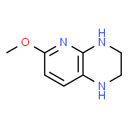 ChemSpider 2D Image | 6-Methoxy-1,2,3,4-tetrahydropyrido[2,3-b]pyrazine | C8H11N3O