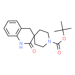 ChemSpider 2D Image | 1-Boc-2'-oxo-2',4'-dihydro-1'H-spiro[piperidine-4,3'-quinoline] | C18H24N2O3