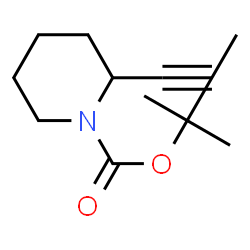 ChemSpider 2D Image | 1-Boc-2-ethynylpiperidine | C12H19NO2