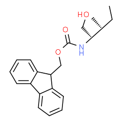 ChemSpider 2D Image | fmoc-Isoleucinol | C21H25NO3