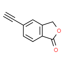 ChemSpider 2D Image | 5-Ethynyl-2-benzofuran-1(3H)-one | C10H6O2
