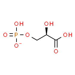 ChemSpider 2D Image | (2R)-2-Carboxy-2-hydroxyethyl hydrogen phosphate | C3H6O7P