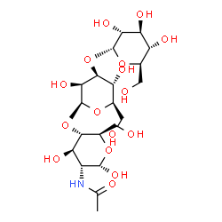 ChemSpider 2D Image | 3-Man2GlcNAc | C20H35NO16