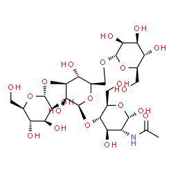 ChemSpider 2D Image | Man3GlcNAc | C26H45NO21