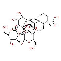 ChemSpider 2D Image | dulcoside B | C38H60O17