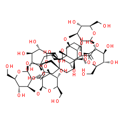 ChemSpider 2D Image | rebaudioside M | C56H90O33