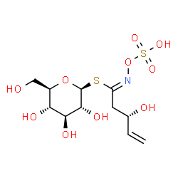 ChemSpider 2D Image | epiprogoitrin | C11H19NO10S2