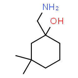 ChemSpider 2D Image | 1-(Aminomethyl)-3,3-dimethylcyclohexanol | C9H19NO
