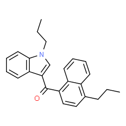ChemSpider 2D Image | JWH 180 | C25H25NO