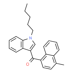 ChemSpider 2D Image | JWH-122 | C25H25NO
