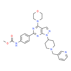 ChemSpider 2D Image | WYE-687 | C28H32N8O3