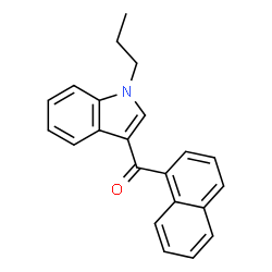 ChemSpider 2D Image | JWH 072 | C22H19NO