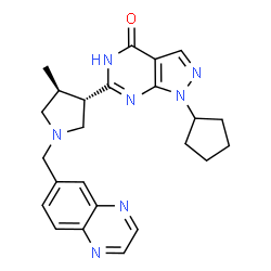 ChemSpider 2D Image | PF-4181366 | C24H27N7O