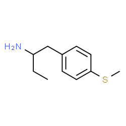 ChemSpider 2D Image | 1-[4-(Methylsulfanyl)phenyl]-2-butanamine | C11H17NS