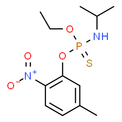 ChemSpider 2D Image | O-Ethyl O-(5-methyl-2-nitrophenyl) isopropylphosphoramidothioate | C12H19N2O4PS