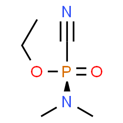 ChemSpider 2D Image | Ethyl (S)-dimethylphosphoramidocyanidate | C5H11N2O2P