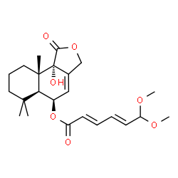 ChemSpider 2D Image | ustusolate D | C23H32O7