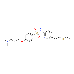 ChemSpider 2D Image | KD 5170 | C20H25N3O5S2