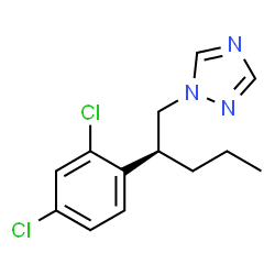 ChemSpider 2D Image | (S)-penconazole | C13H15Cl2N3