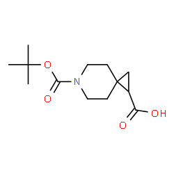 ChemSpider 2D Image | 6-(1,1-Dimethylethyl) 6-azaspiro[2.5]octane-1,6-dicarboxylate | C13H21NO4
