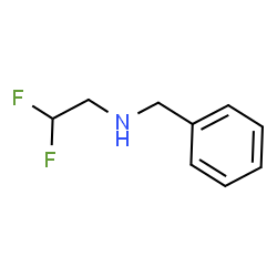 ChemSpider 2D Image | benzyl(2,2-difluoroethyl)amine | C9H11F2N