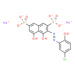 ChemSpider 2D Image | CSID:24756645 | C16H9ClN2Na2O9S2