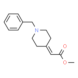 ChemSpider 2D Image | Methyl (1-benzyl-4-piperidinylidene)acetate | C15H19NO2