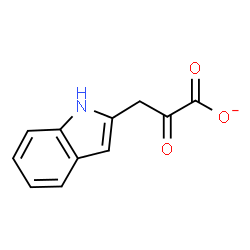 ChemSpider 2D Image | Indolepyruvate anion | C11H8NO3